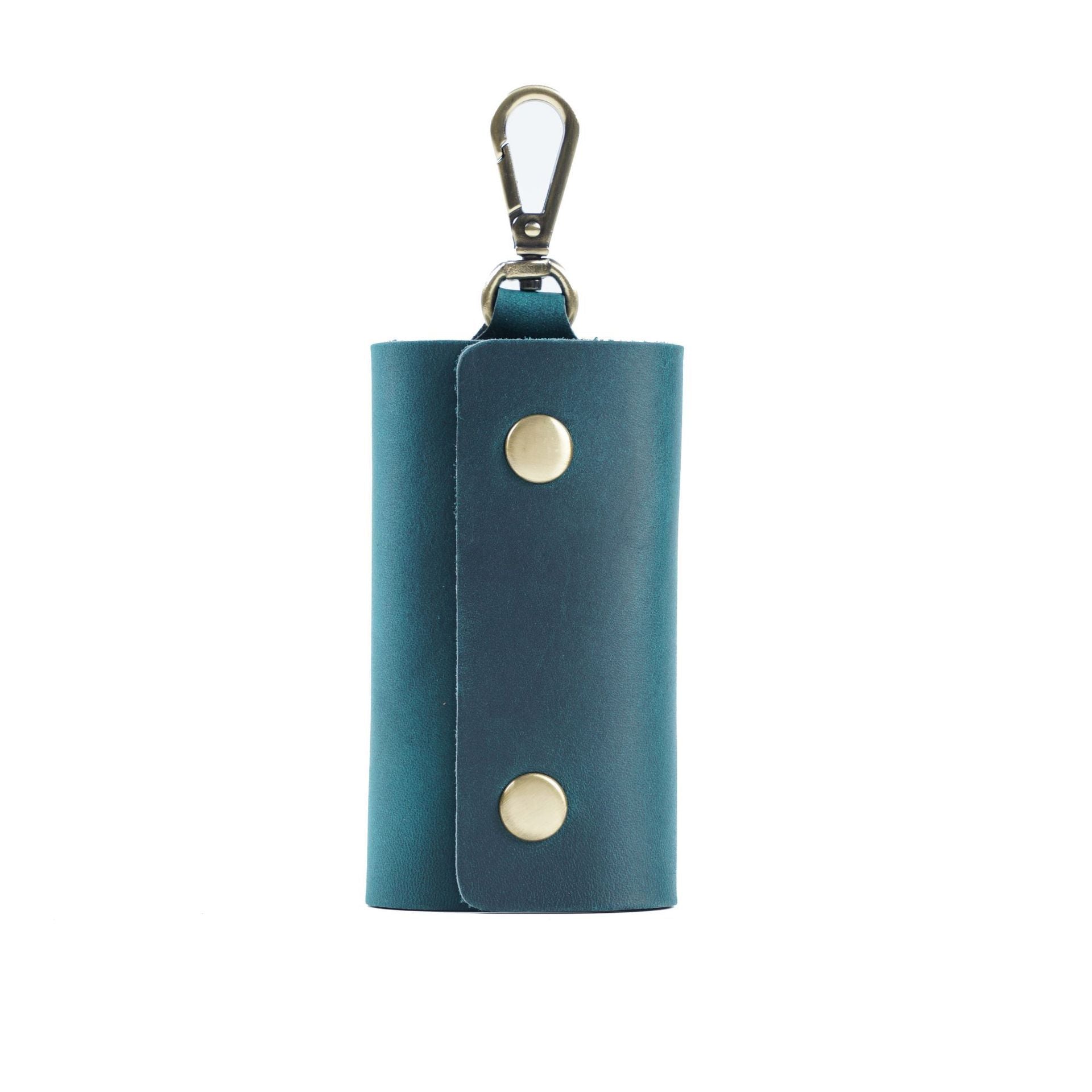 Wholesale Casual Vintage Top Layer Cowhide Multifunctional Leather Keychain